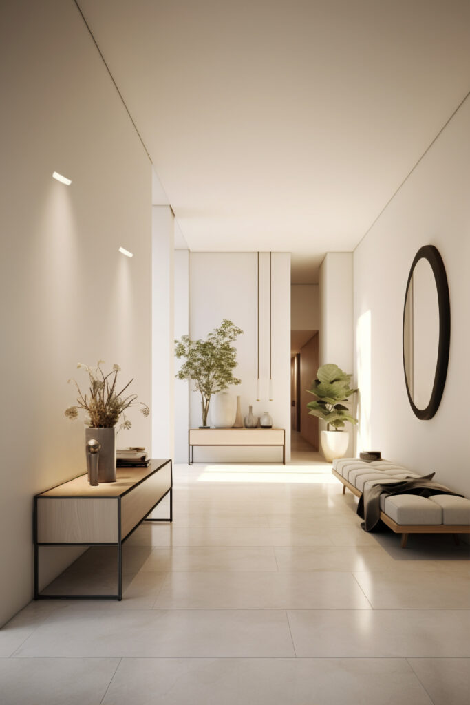 Sala ampla e sofisticada, reformada pela Smart Fix em Belo Horizonte